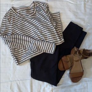 BNWT Aerie Striped Top size MD